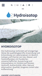 Mobile Screenshot of hydroisotop.de